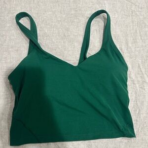 Lululemon Athletica Green Align Tank Cropper